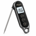 Dltaruew™ QuickTemp Culinary — Instant-Read Digital Kitchen Thermometer with Folding Probe & Backlit Display