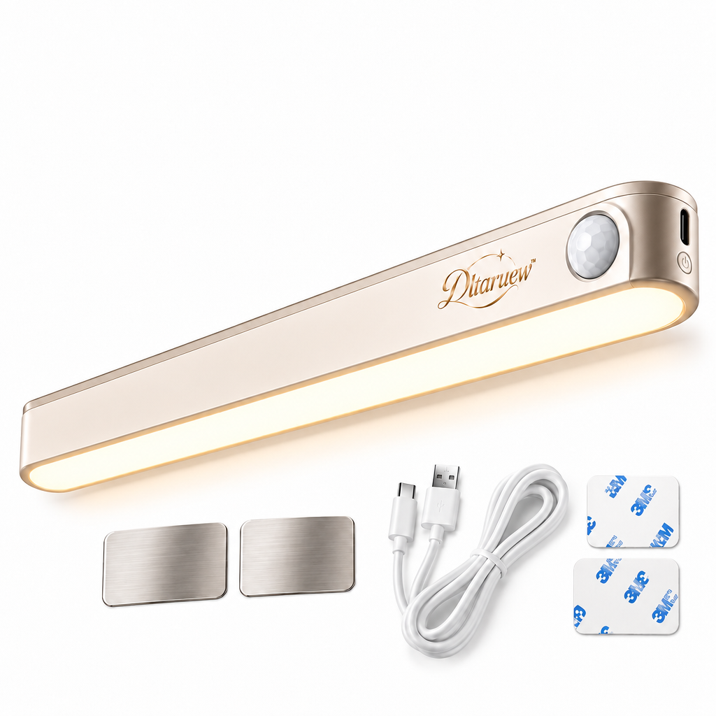 Dltaruew™ GlowStep Sense — Rechargeable Indoor Motion Sensor Light Bar with Magnetic Mount