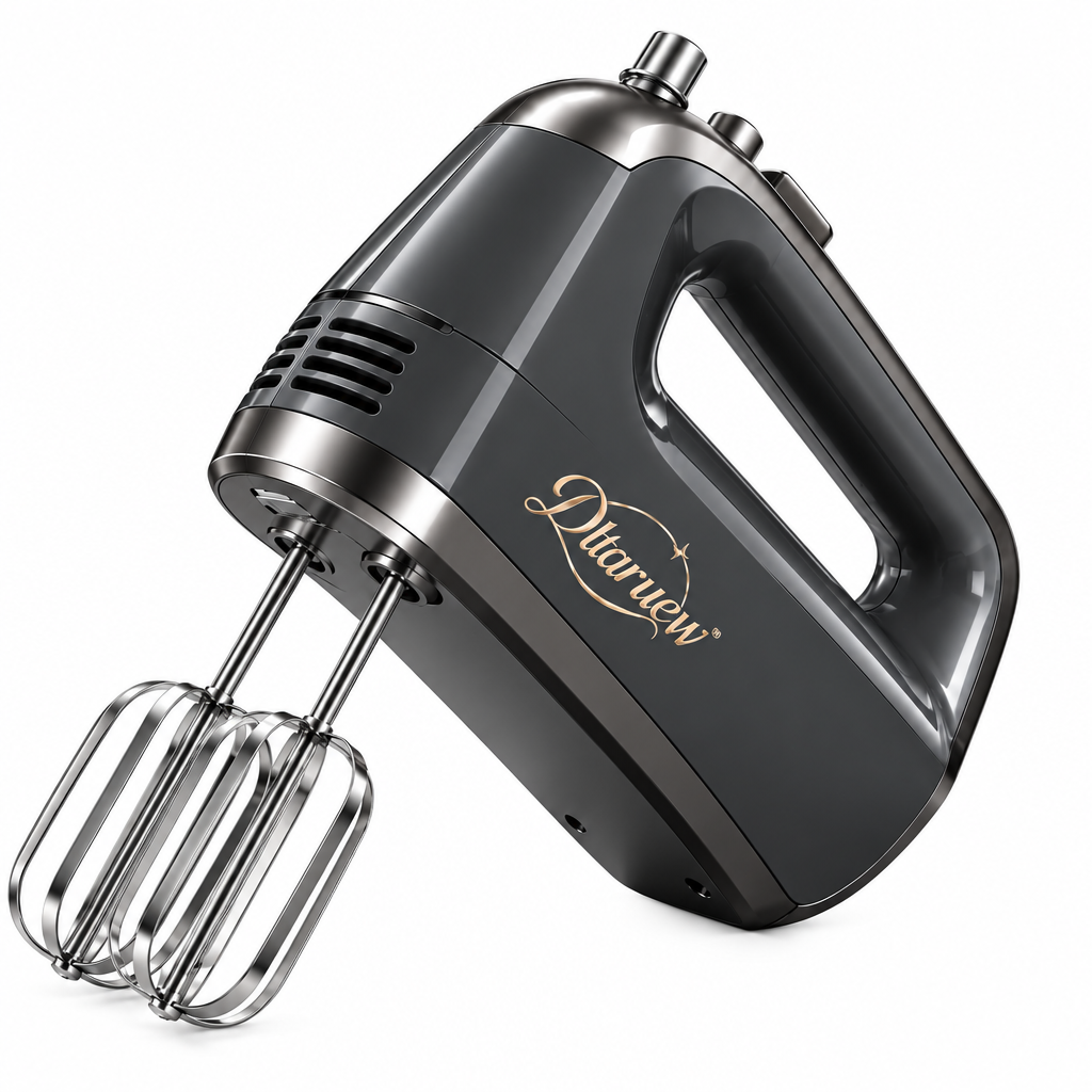 Dltaruew™ WhiskFlow 7 — 7-Speed Electric Hand Mixer with Turbo Boost & Stainless-Steel Attachments